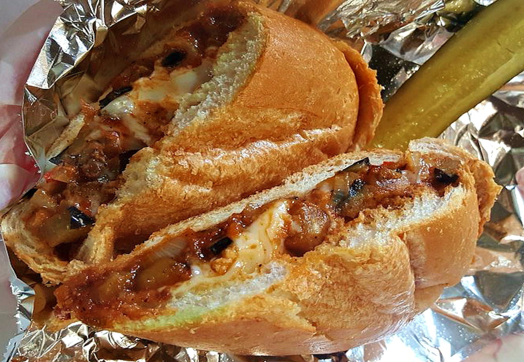 Eggplant Marinara The Sandwich Odyssey