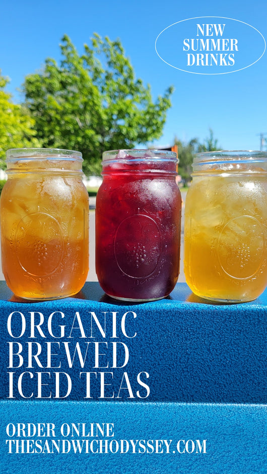 HOUSE BREWED ORGANIC ICED TEA